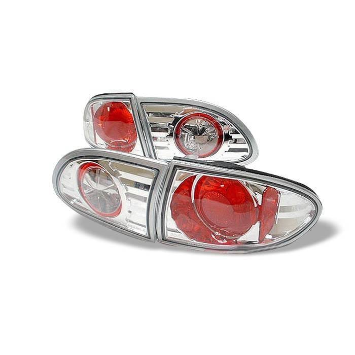 Chevrolet Cavalier Spyder Euro Style Taillights - Chrome - 111-CCAV95-C