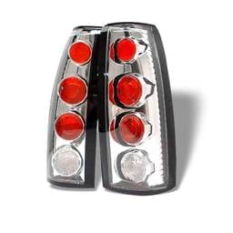 GMC Yukon Spyder Euro Style Taillights - Chrome - 111-CCK88-C