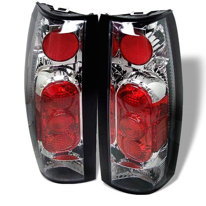 Cadillac Escalade Spyder G2 Euro Style Taillights - Chrome - 111-CCK88G2-C