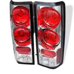 GMC Safari Spyder Altezza Taillights - Chrome - 111-C308-LED-RC