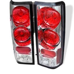 GMC Safari Spyder Euro Style Taillights - Chrome - 111-CAS85-C
