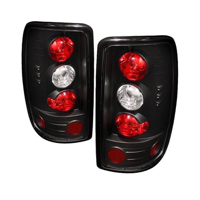 Chevrolet Suburban Spyder Euro Style Taillights - Black - 111-CD00-BD-BK
