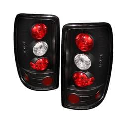 GMC Yukon Spyder Euro Style Taillights - Black - 111-CD00-BD-BK