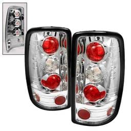 GMC Yukon Spyder Euro Style Taillights - Chrome - 111-CD00-BD-C