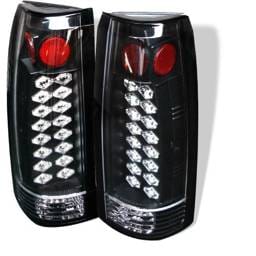 GMC Jimmy Spyder LED Taillights - Black - 111-CCK88-LED-BK