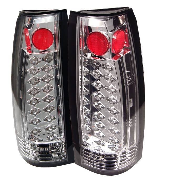 GMC Jimmy Spyder LED Taillights - Chrome - 111-CCK88-LED-C
