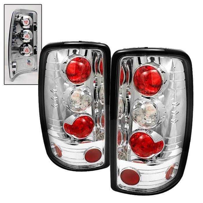 Chevrolet Suburban Spyder Altezza Taillights - Chrome - 111-CCRZ11-LBLED-RS