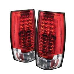 Chevrolet Tahoe Spyder LED Taillights - Red Clear - 111-CSUB07-LED-RC