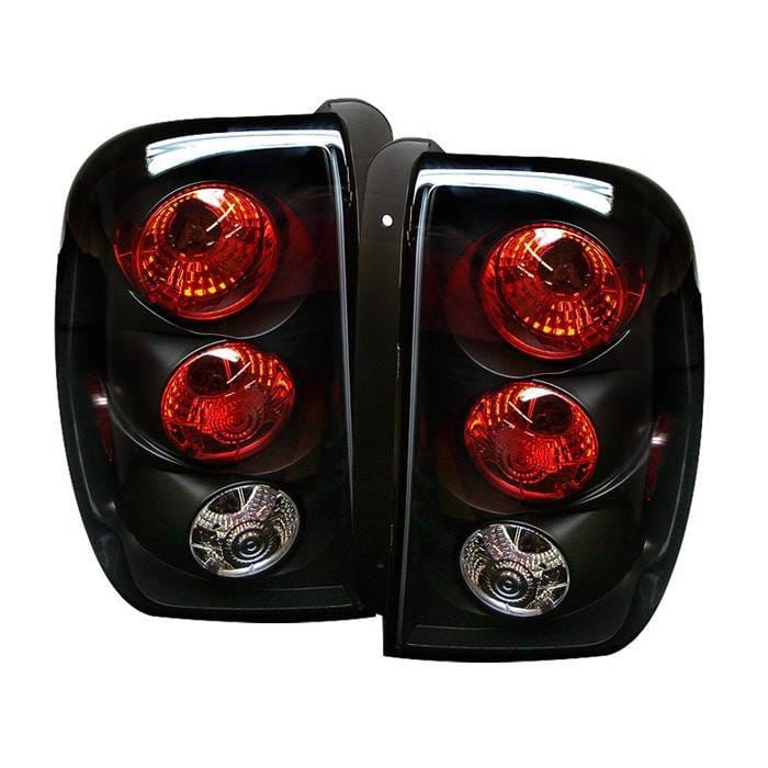 Chevrolet Trail Blazer Spyder Euro Style Taillights - Black - 111-CTB02-BK