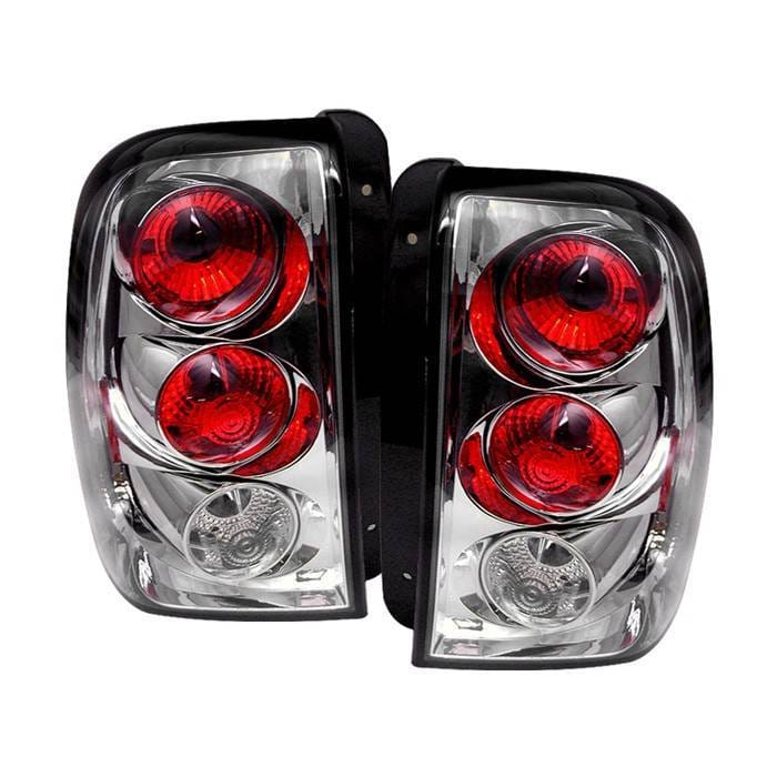 Chevrolet Trail Blazer Spyder Euro Style Taillights - Chrome - 111-CTB02-C