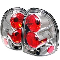 Dodge Grand Caravan Spyder Euro Style Taillights - Chrome - 111-DC96-C