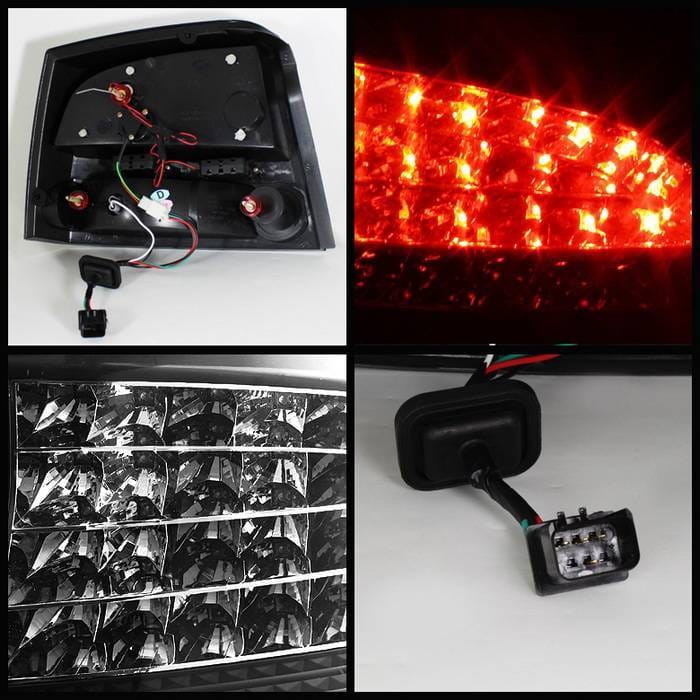 Dodge Charger Spyder LED Taillights - Black - 111-DCH05-LED-RC thumbnail 2