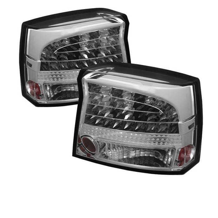 Dodge Charger Spyder LED Taillights - Chrome - 111-DCH09-LED-C