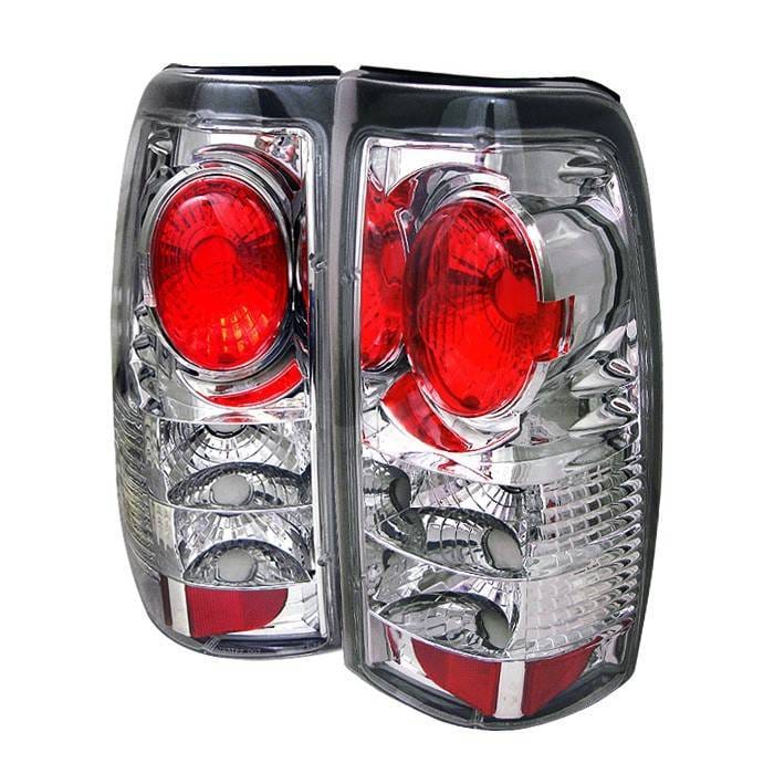 GMC Sierra Spyder Euro Style Taillights - Chrome - 111-CS99-C
