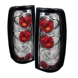 GMC Sierra Spyder Euro Style Taillights G2 Version - Chrome - 111-CS99-G2-C