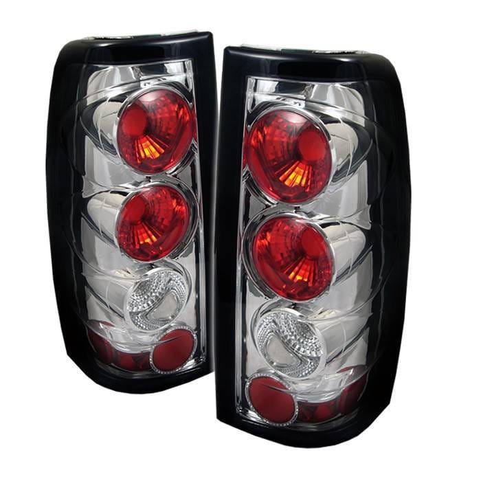 GMC Sierra Spyder Euro Style Taillights G2 Version - Chrome - 111-CS99-G2-C