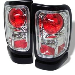 Dodge Ram Spyder Euro Style Taillights - Chrome - 111-DRAM94-C