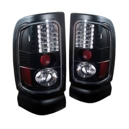 Dodge Ram Spyder LED Taillights - Black - 111-DRAM94-C