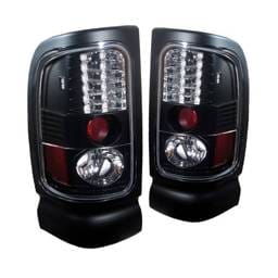 Dodge Ram Spyder LED Taillights - Black - 111-DRAM94-LED-BK