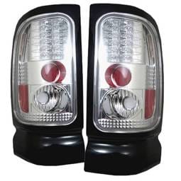 Dodge Ram Spyder LED Taillights - Chrome - 111-DRAM94-LED-C