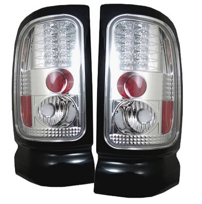 Dodge Ram Spyder LED Taillights - Chrome - 111-DRAM94-LED-C