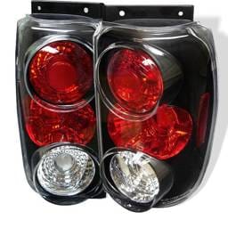 Ford Explorer Spyder Euro Style Taillights - Black - 111-FEXP95-BK