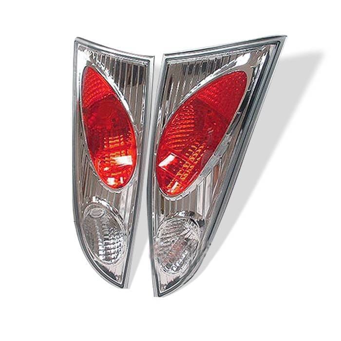 Ford Focus Spyder Euro Style Taillights - Chrome - 111-FF00-5D-C