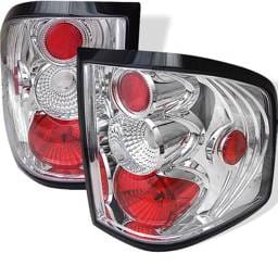 Ford F150 Spyder Euro Style Taillights - Chrome - 111-FF15004FS-C