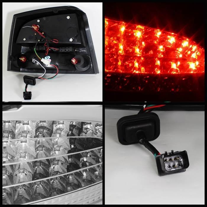 Dodge Charger Spyder LED Taillights - Chrome - 111-DCH09-LED-C thumbnail 2