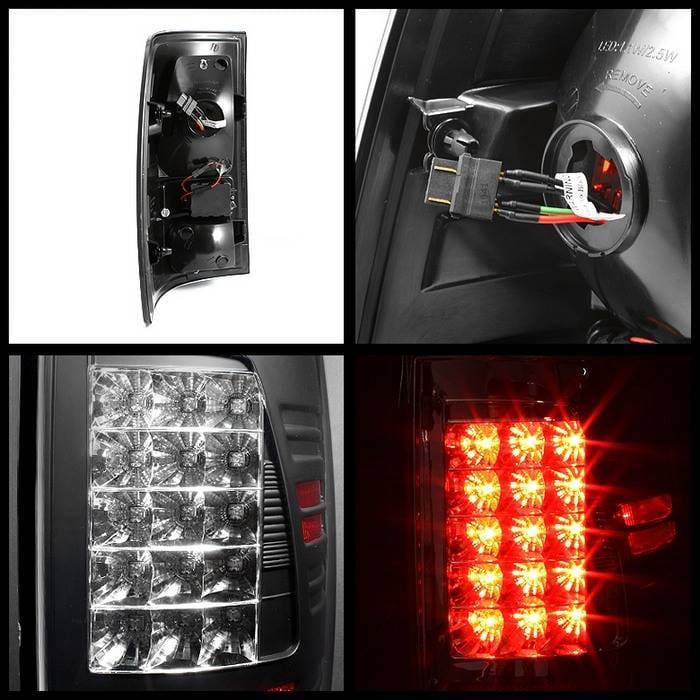 Dodge Ram Spyder LED Taillights - Black - 111-DRAM09-LED-BK thumbnail 2
