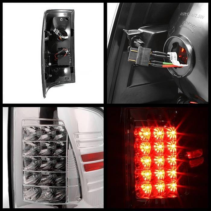 Dodge Ram Spyder LED Taillights - Chrome - 111-DRAM09-LED-C thumbnail 2