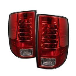 Dodge Ram Spyder LED Taillights - Red Clear - 111-DRAM09-LED-RC