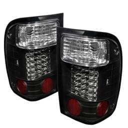 Ford Ranger Spyder LED Taillights - Black - 111-FR93-LED-BK