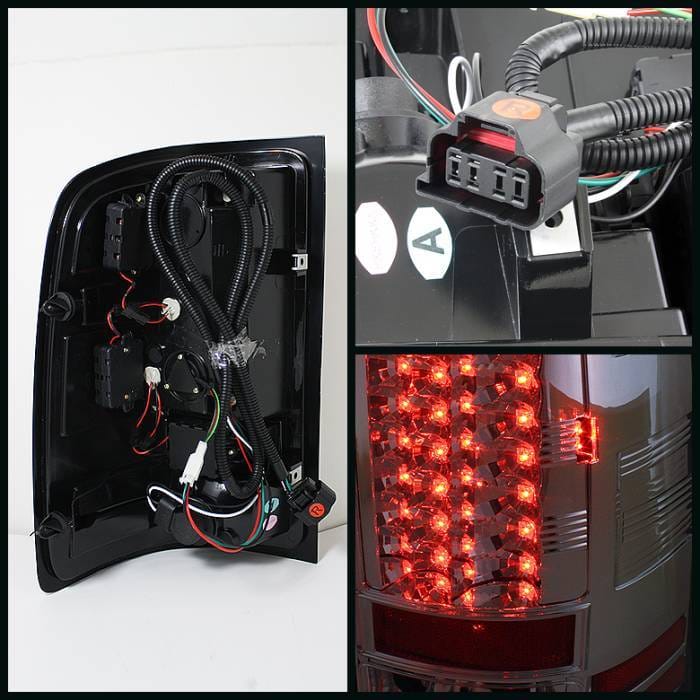 GMC Sierra Spyder LED Taillights - Chrome - 111-GS07-LED-C thumbnail 2