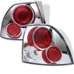 Honda Accord Spyder Euro Style Taillights - Chrome - 111-HA94-C
