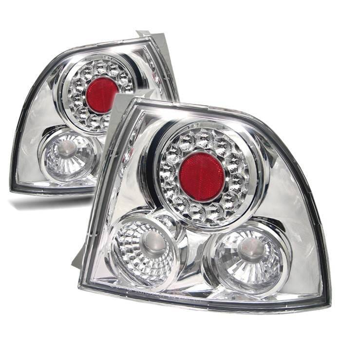 Honda Accord Spyder LED Taillights - Chrome - 111-HA94-LED-C