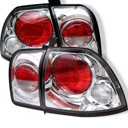 Honda Accord Spyder Euro Style Taillights - Chrome - 111-HA96-C