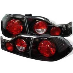 Honda Accord 4DR Spyder Altezza Taillights - Black - 111-HA98-C