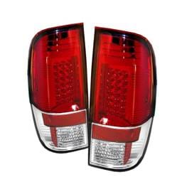 Ford F450 Spyder LED Taillights - Red Clear - 111-FS07-LED-RC