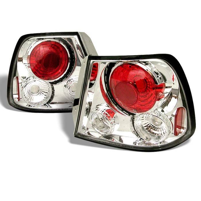 Hyundai Accent HB Spyder Euro Style Taillights - Chrome - 111-HYA00-C