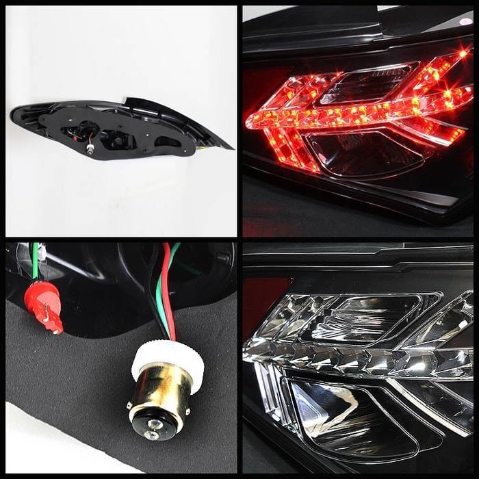 Hyundai Genesis Spyder LED Taillights - Black - 111-HYGEN09-LED-BK thumbnail 2