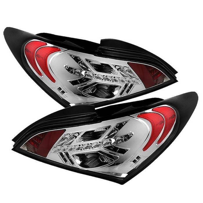 Hyundai Genesis Spyder LED Taillights - Chrome - 111-HYGEN09-LED-C