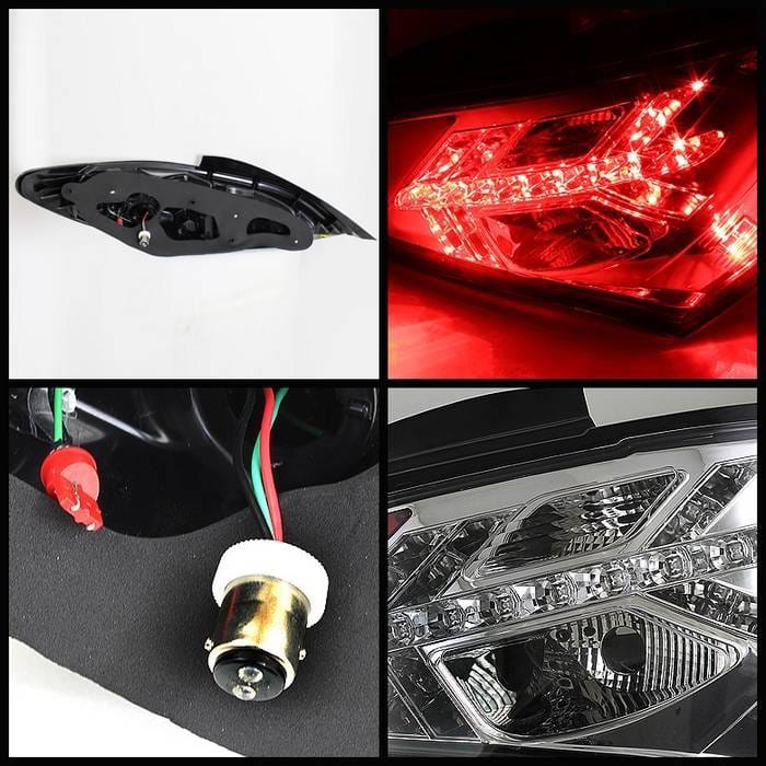Hyundai Genesis Spyder LED Taillights - Chrome - 111-HYGEN09-LED-C thumbnail 2