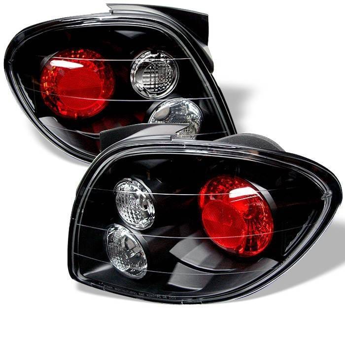 Hyundai Tiburon Spyder Euro Style Taillights - Black - 111-HYT00-BK