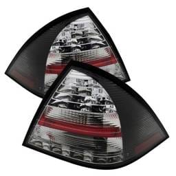 Mercedes-Benz C Class Spyder LED Taillights - Black - 111-MBZC01-LED-BK