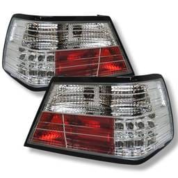 Mercedes-Benz E Class Spyder LED Taillights - Chrome - 111-MBZE86-LED-C