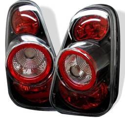 Mini Cooper Spyder Euro Style Taillights - Black - 111-MC02-BK