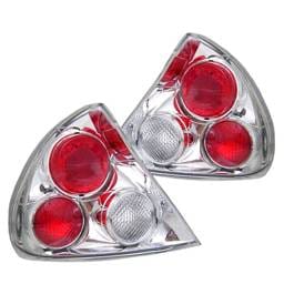 Mitsubishi Mirage Spyder Euro Style Taillights - Chrome - 111-ML99-C