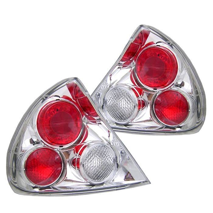 Mitsubishi Mirage Spyder Euro Style Taillights - Chrome - 111-ML99-C
