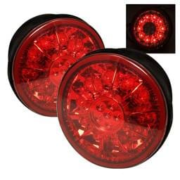 Lexus IS Spyder LED Trunk Taillights - Red Clear - 111-LIS300-TR-LED-RC